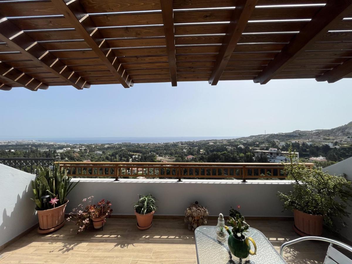 Sea View Loft Apartment Koskinou  ภายนอก รูปภาพ
