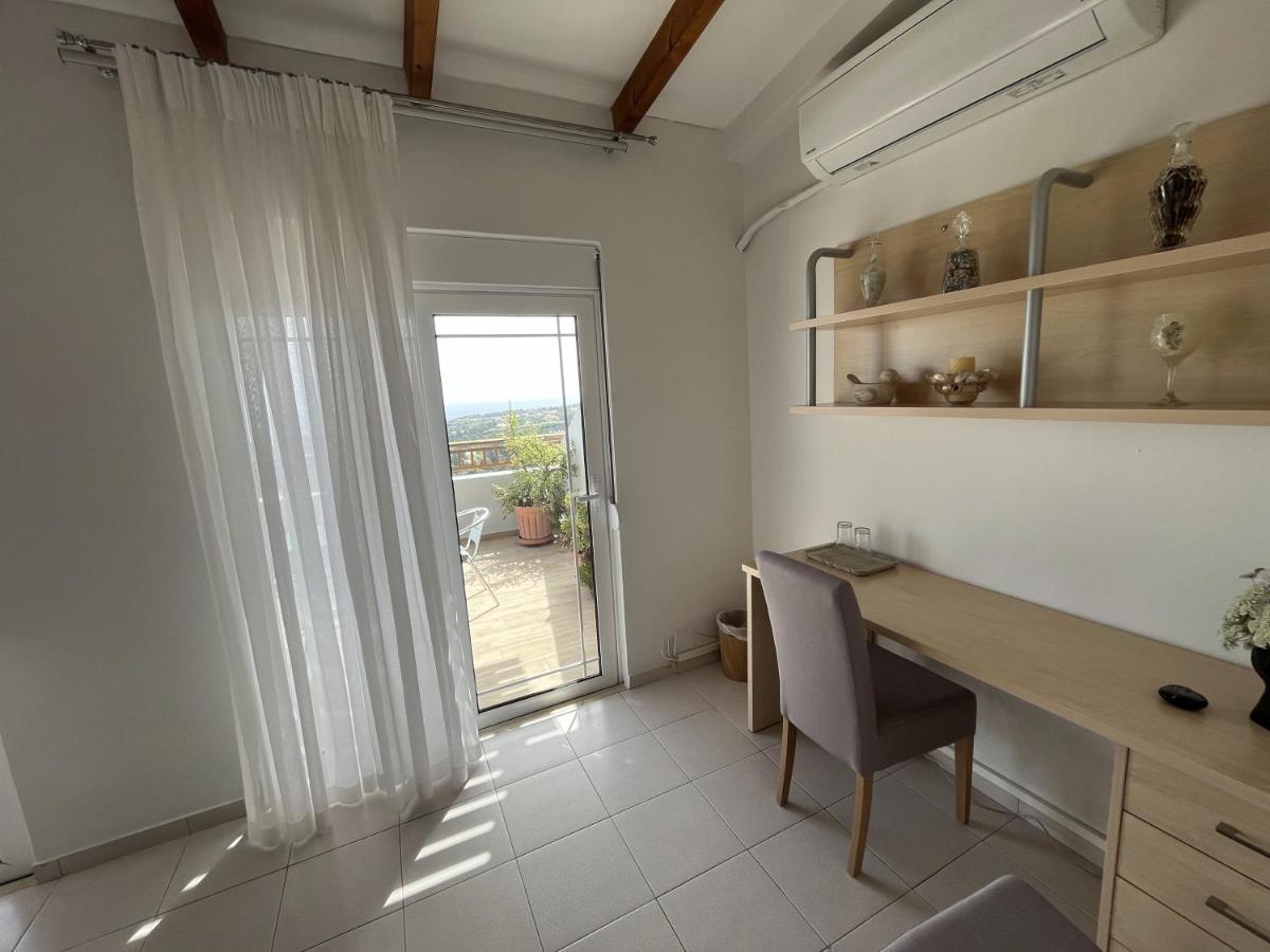 Sea View Loft Apartment Koskinou  ภายนอก รูปภาพ